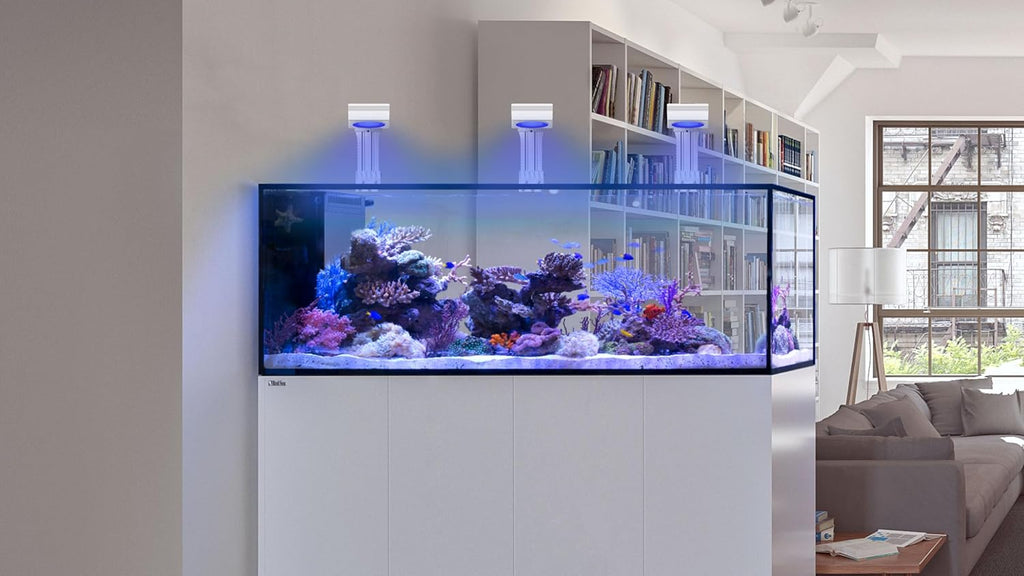 PopBloom RL90 Reef LED Light, 100W LED Aquarium Light Full Spectrum for 18 Inch to 24 Inch Fish Tank Reef Aquarium Light Saltwater Fish Tanks Aquarium Lighting