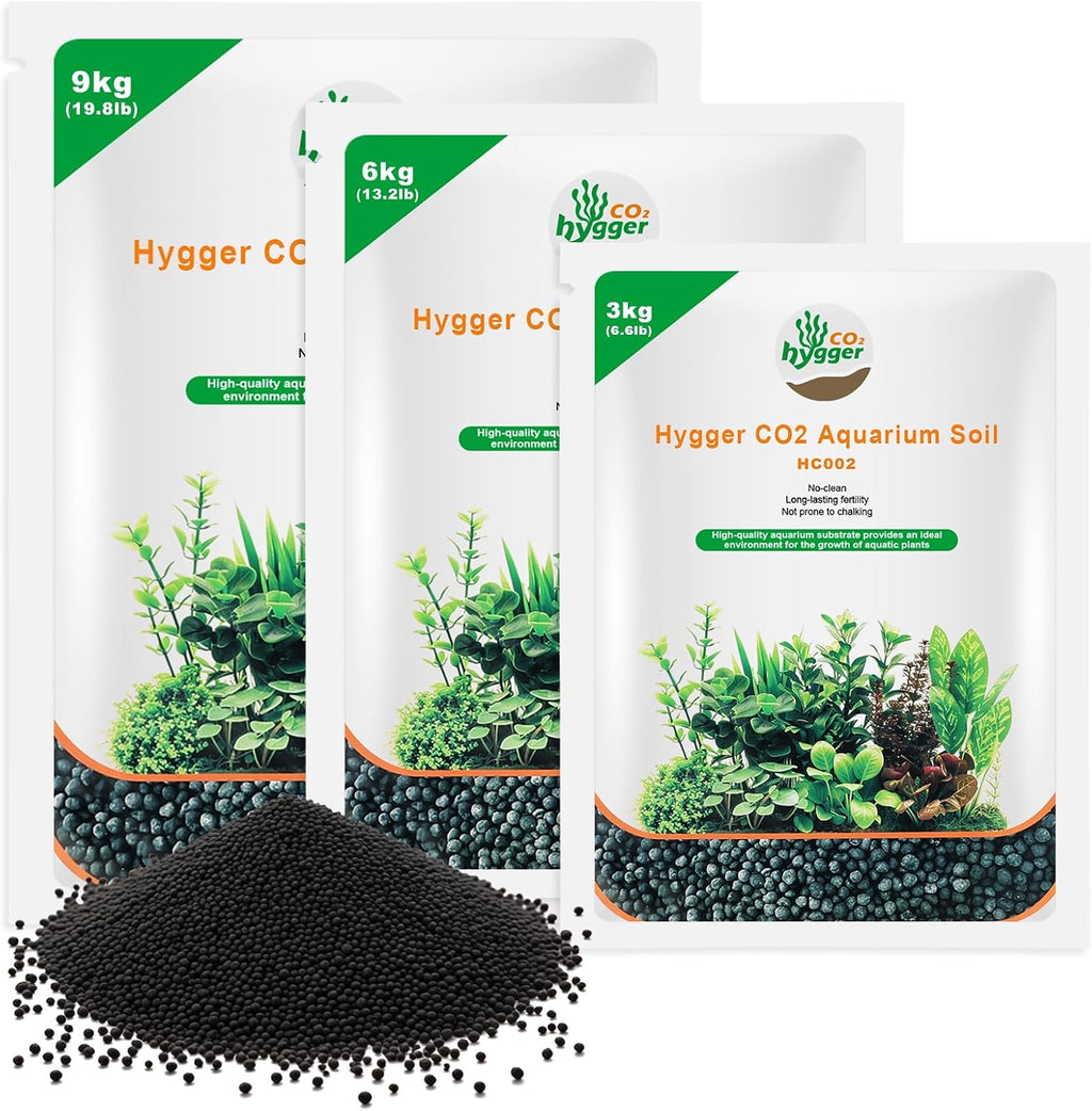 13.2Ib Aquarium Soil Water Grass Mud Fish Tank Aquascaping Aquarium Substrate Soil for Plants and Shrimps,No Need to Wash and No Muddy Water