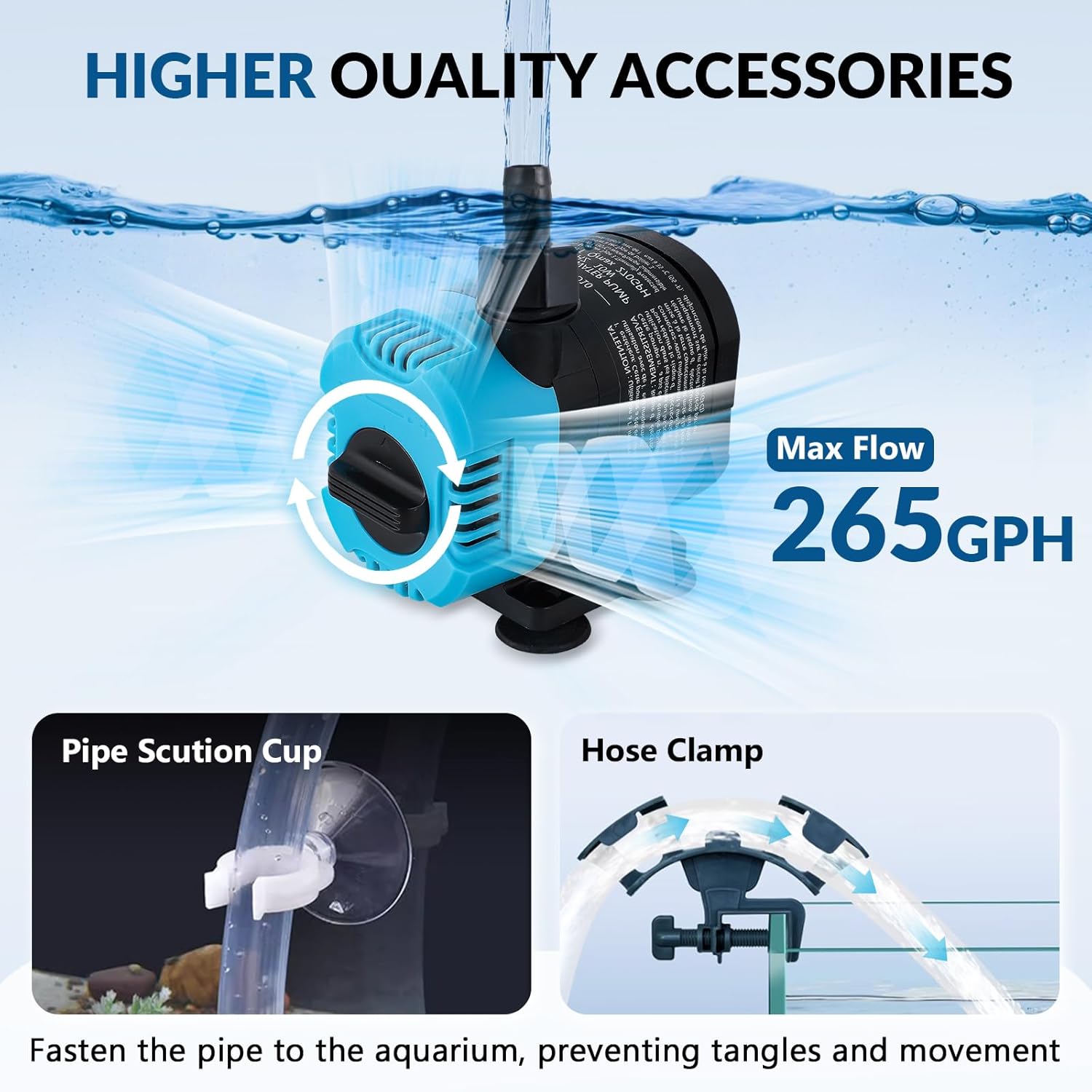 BAOSHISHAN Aquarium Chiller, [2024 Upgrade] 42gal 1/10 HP Water Cooler Fish Tank, Quiet Refrigeration Compressor Touch Screen Aquarium Cooler for Hydroponics Axolotl Coral Crystal Shrimp