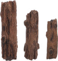 DOITOOL 3Pcs Tree Stumps, Fairy Garden Miniature Tree Stump Decor Dollhouse Supplies Micro Landscape Decor Mini Resin Terrariums Bonsai
