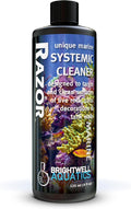 Brightwell Aquatics - Razor Marine - Unique Systemic Fish Tank Cleaner for Marine Aquariums - Aquarium Water Treatments, 4.22 fl oz