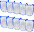 10-Pack Carbon Filter Cartridges Compatible with Tetra Whisper EX30/EX45/EX70 Filters, Replacement Filter Cartridges