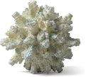 HAUCOZE Artificial Coral Decor Ocean Sculpture Arts Modern Gifts Polyresin Blue 7.1 inch