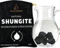 Amazing Gemstone Shungite Raw Crystals and Healing Stones, Natural Rocks for Tumbling and DIY Raw Stones and Crystals (1 LB)