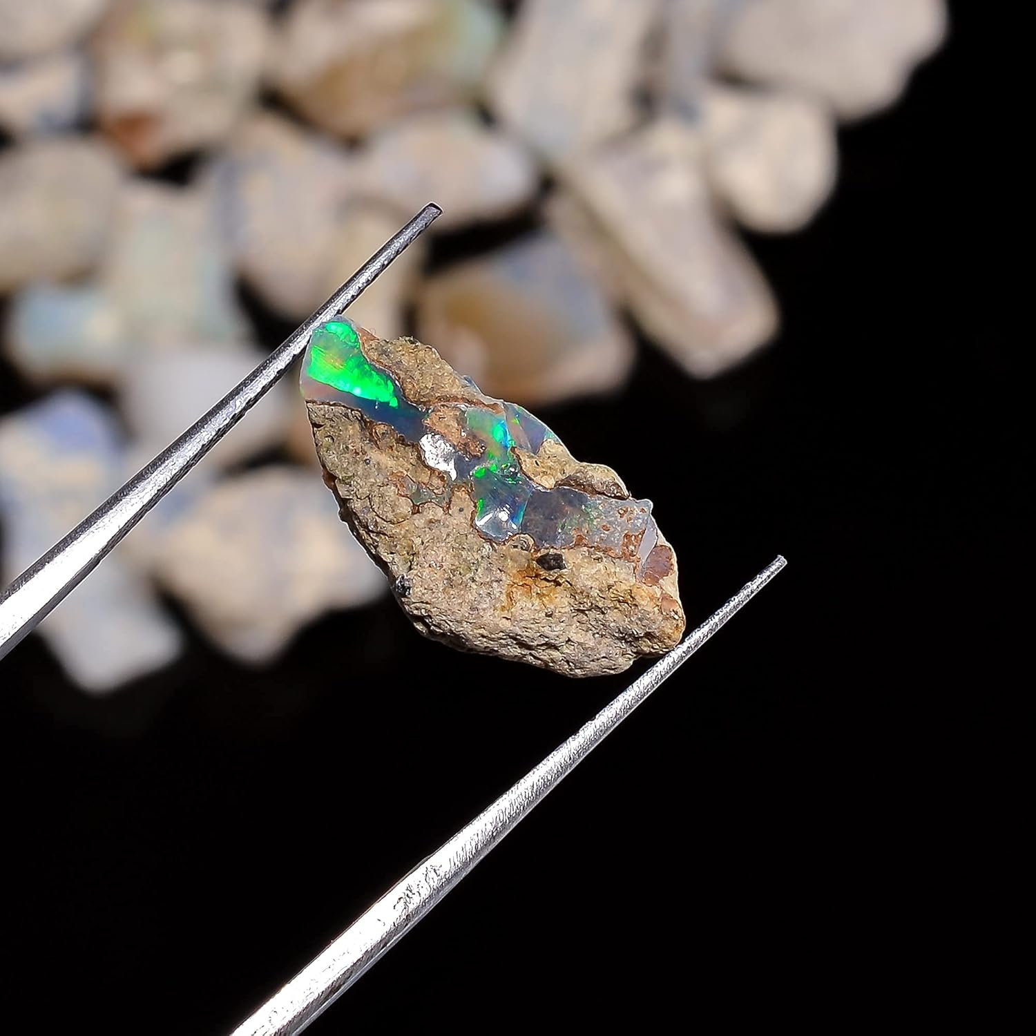 100 carats Raw Opal Gemstone and Crystals, Wholesale Lot, Gemstone, Rough Crystals, Rock Stones, Jewelry Making Supplies, DIY & Crafts (B Grade)