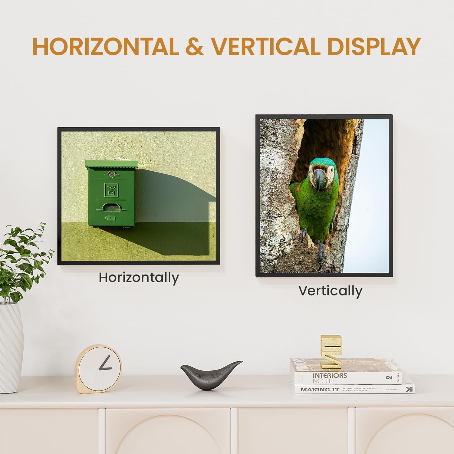 11x13 Aluminum Metal Picture Frame with Tempered Glass,Black Poster Frame 11 x 13 for Wall Gallery Photo Puzzles Artwork Frames 11 x 13 to Wall Mount Horizontal or Vertical