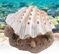 Aquarium Shell Bubble, Decoration Reefs Aerating Action Ornament Fish Tank Pearl Decor