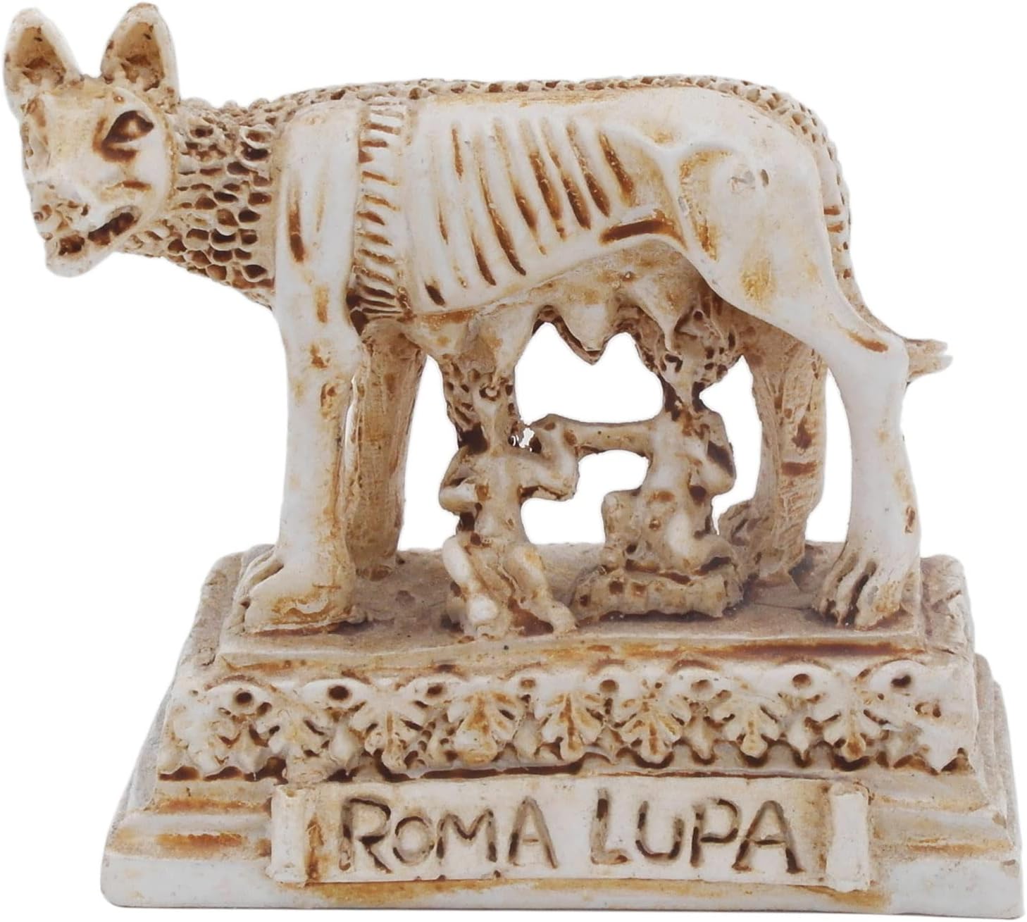 Roman Wolf Fish Tank Decorations Ancient Rome Reptile Turtle Lizard Spider Tanks Terrarium Building Décor Ornament Pet
