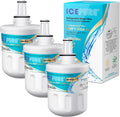 ICEPURE Alkaline DA29-00003G Refrigerator Water Filter Replacement for Samsung DA29-00003A, DA29-00003B, Aqua-Pure Plus, HAFCU1, FMS-1 WSS-1 WF289 RFG237AARS RS22HDHPNSR RSG257AARS, Enhances PH, 3Pack