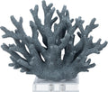 Coral Decor Faux Coral Decor Coral Reef Decor Resin Coral Home Decoration Coral Standing Décor Coral Sculpture with Acrylic Base Blue, 7.6*3.4*6.1in