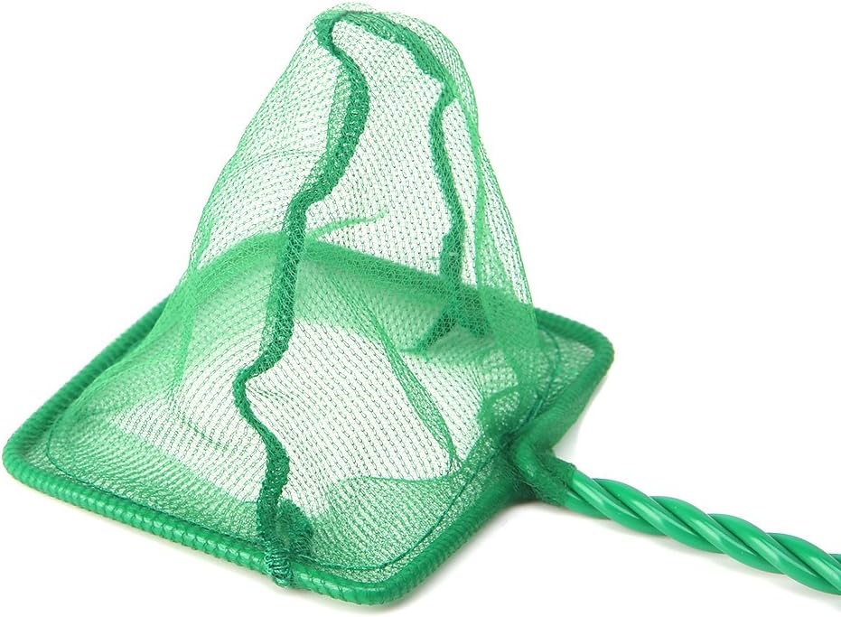 Aquariums Fish Net Fine Skimmers Small Catching Comfortable Handle Aquariums Netting