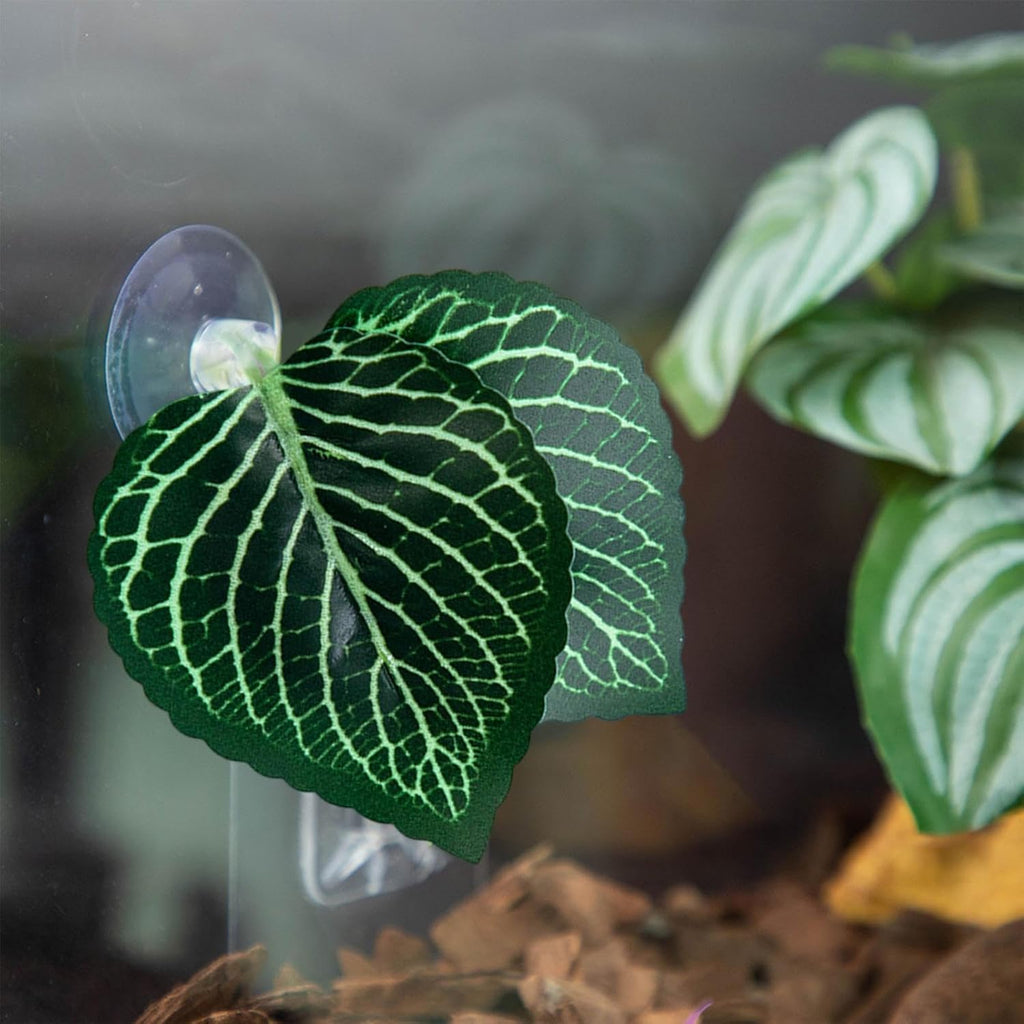 Betta Bed Leaf Hammock - Realistic Aquarium Leaf Pad, Lightweight Breeding and Spawning Resting | Fish-Tank Accessory for Supporting Betta Rest, Breeding, and Relaxation During Home Aquariums