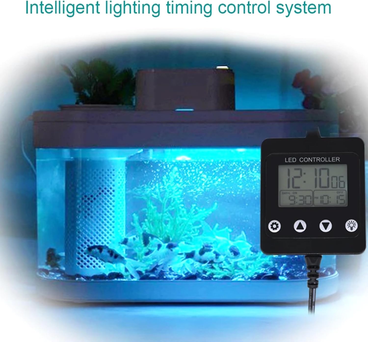 Fish Tanks Light Controller with Automatic On Off Function