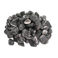 Black and White Striped Polished River Rocks for Landscaping-Polished Pebbles for Plants-Garden Decorative Stones-1-2 Large Plant Rocks,Ideal for Aquarium, Home Decor-10lb
