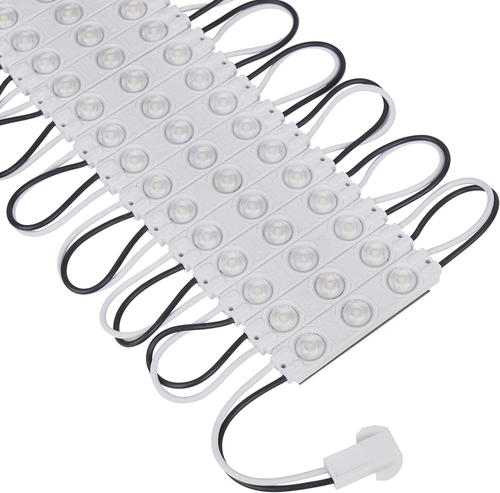 AC 110V LED Module Warm White 3000K 1.5W for Letter Sign Advertising Lightbox with Tape Adhesive Backside (200pcs Pack)