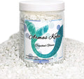Crushed Glass for Resin Art - 3-6mm White Porcelain, 1.5lb | Broken Glass Pieces for Crafts, Vase Filler & Fire Pit Media | Decorative Stones