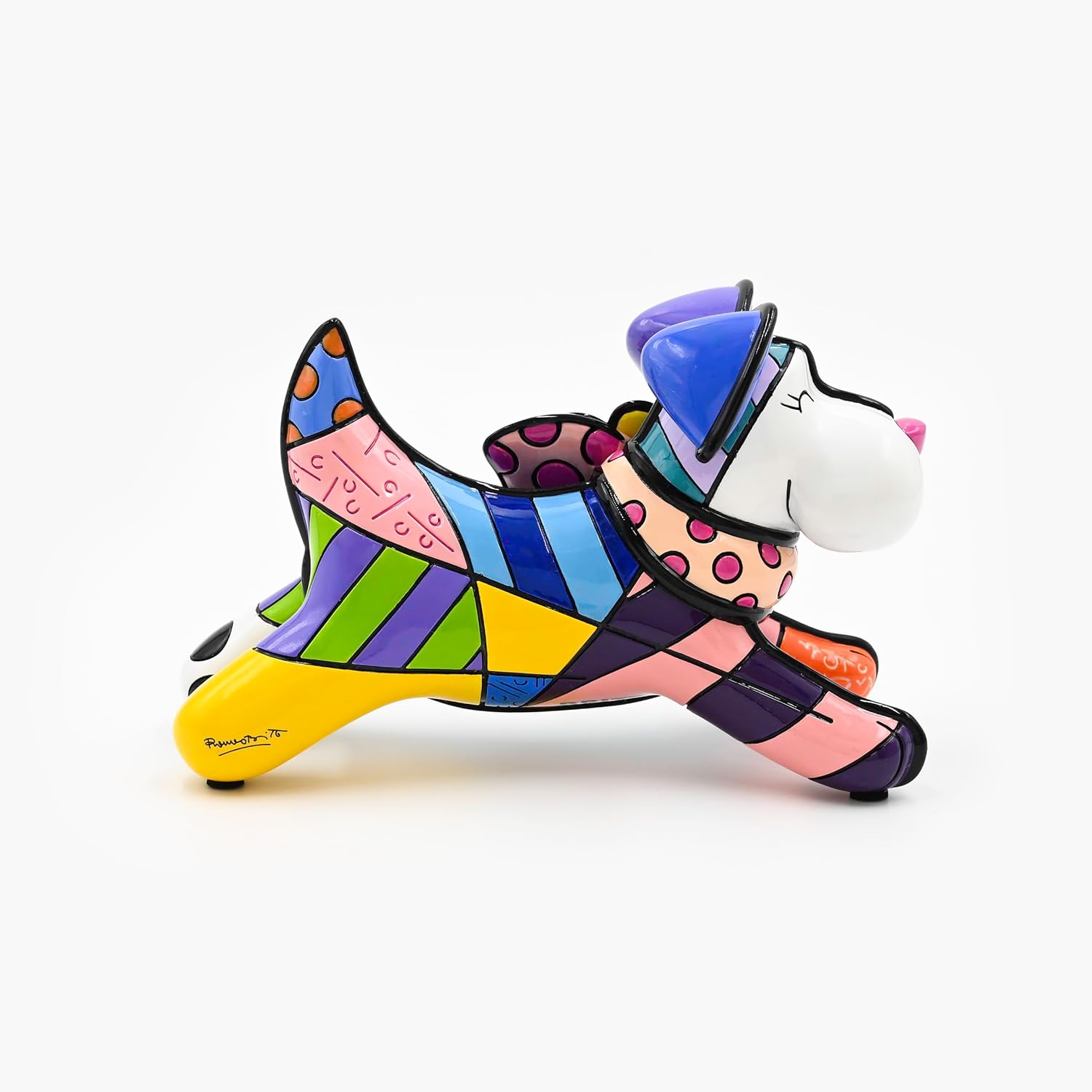 Britto Collectible Figurine - Iconic Art Figurine, Decorative Displays for Modern Home Decor | Designed by Iconic Artist Romero (Central Park Dog)