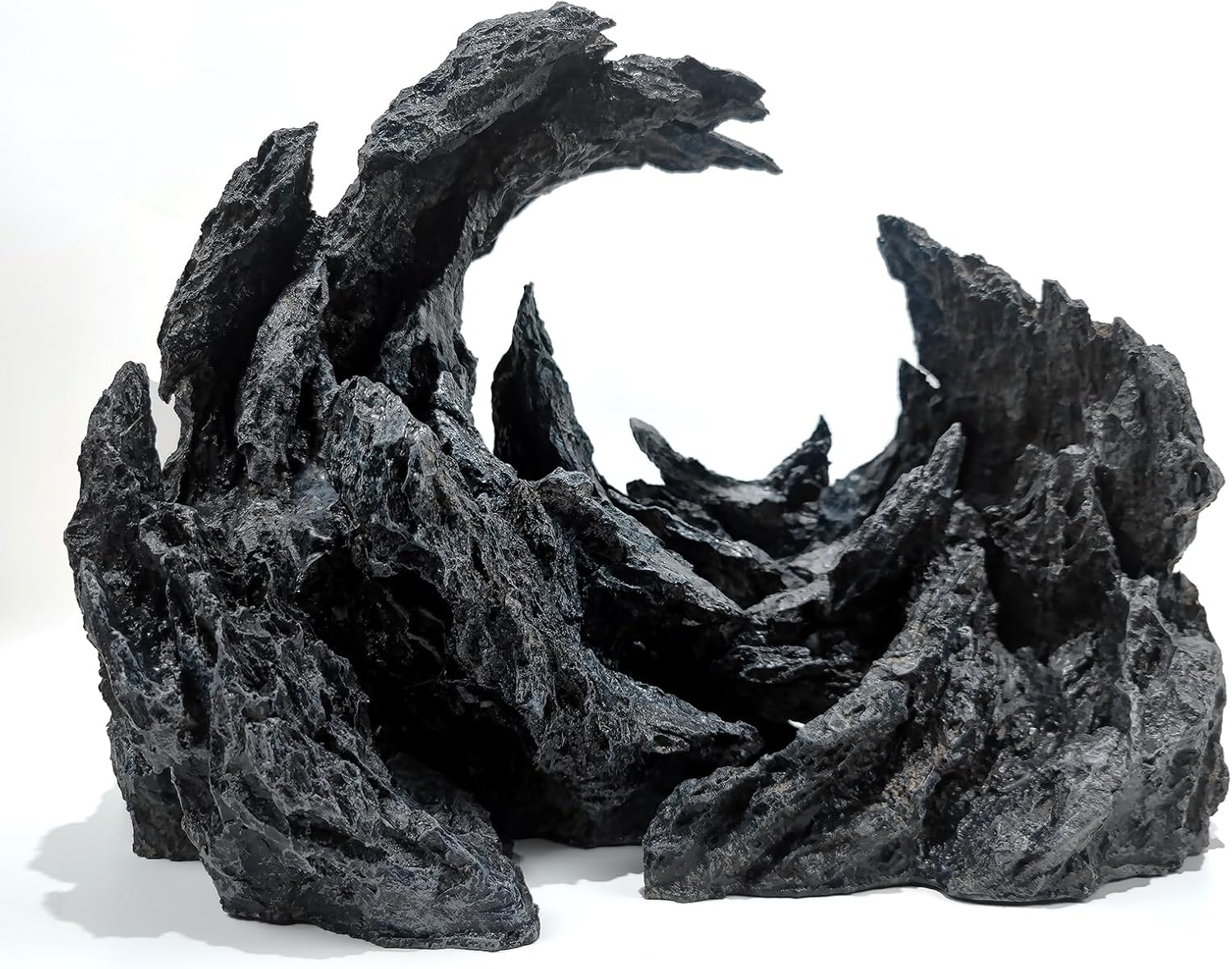 Fish Tank Decor Rocks.Aquarium Decoration Model.Easy and Quick Solution for Aquascaping.(Perched Canyon-24inch)