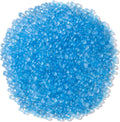 Keedolla 3 LB Sea Glass Stones Frosted Glass Pebbles Gemstones for Aquarium Rocks, Fish Tank Gravel, Vase Fillers, DIY Crafts - Sky Blue