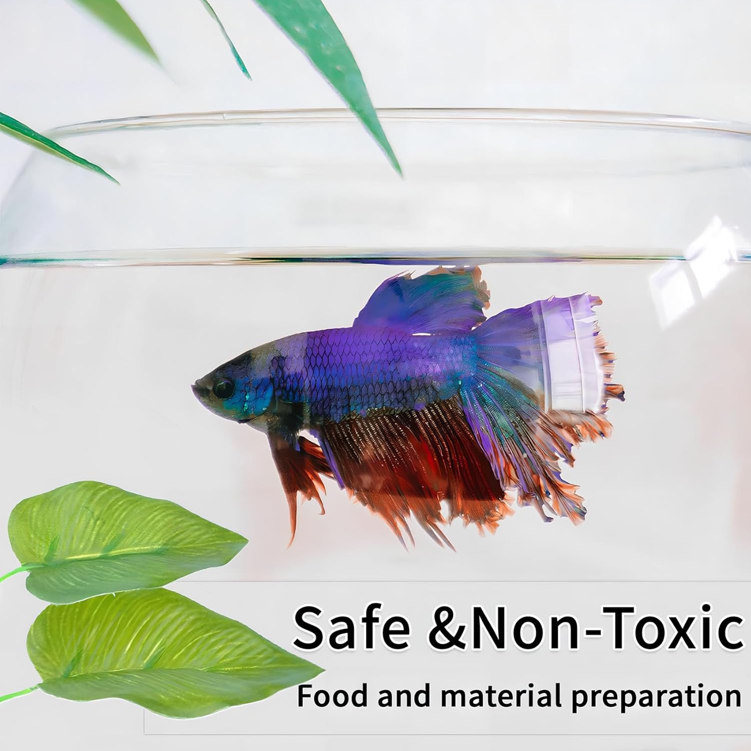 Beta Fish Toys,2 PCS Betta Fish Leaf Hammock,Betta Fish Tank Decorations Aquarium Decor for Sleeping Resting Hiding Playing Breeding