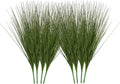 VEVOR Artificial Grass Plant, 27 inch Faux Onion Grass Fake Greenery Shrubs Plant, Premium PVC for Indoor Outdoor House Home Garden Office Room Décor, Housewarming, 8 Pack Green