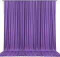 10 x 10 Feet Purple Backdrop Curtain for Partie, Background Curtains for Photoshoot, Birthday, Wedding, Halloween, Thanksgiving, Christmas Day, New Year Party Decorations 5Ft x 10Ft, 2 Panels