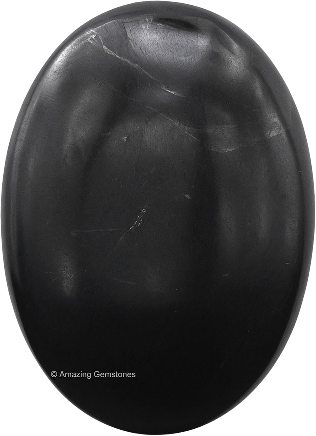Amazing Gemstone Shungite Crystals and Healing Stones - Large Palm Stone Crystals Piedra - Crystal for Good Luck, Balanced Positive Energy, Meditation - Unique Stocking Stuffers and Birthday Gifts