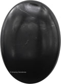 Amazing Gemstone Shungite Crystals and Healing Stones - Large Palm Stone Crystals Piedra - Crystal for Good Luck, Balanced Positive Energy, Meditation - Unique Stocking Stuffers and Birthday Gifts