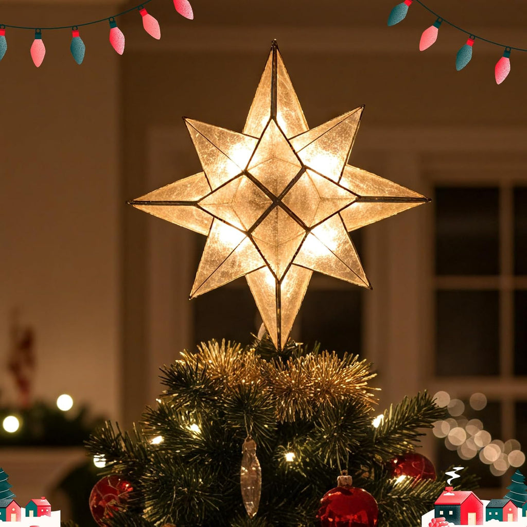 Mini Christmas Lights String Warm White Vintage Short Strand String Lights, Clear Bulbs Wire Fit Light up Christmas Decorations(10 Bulbs Connectable,5ft,White)