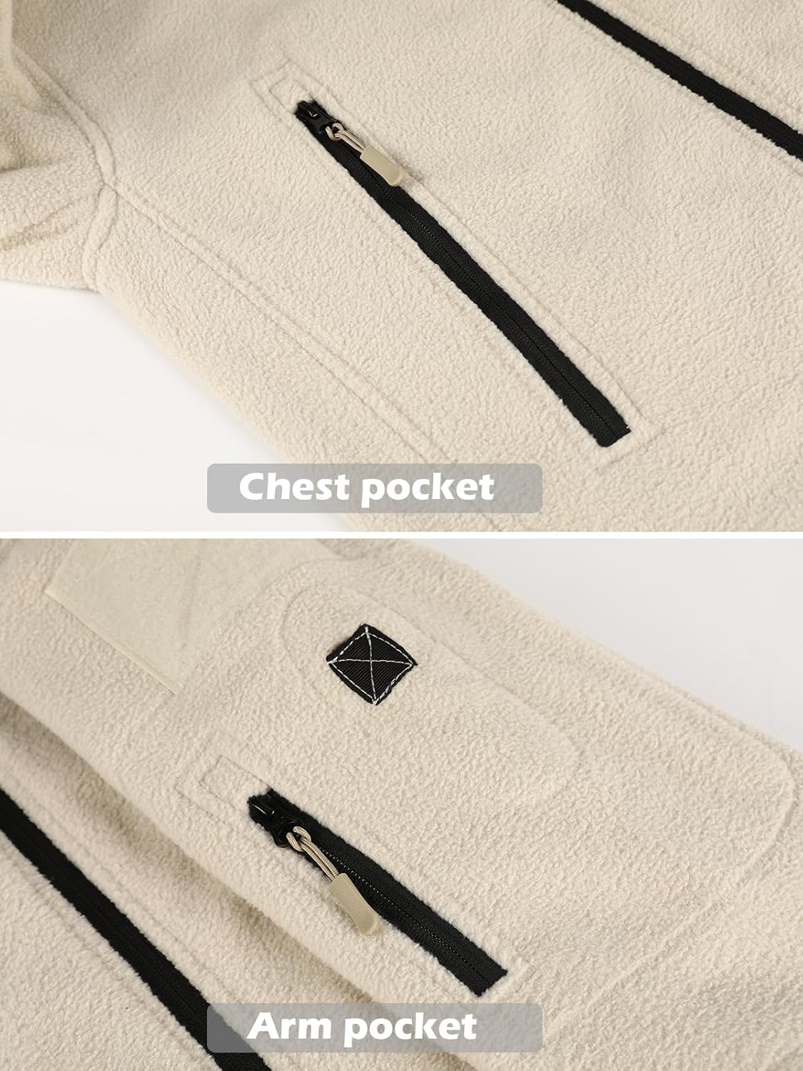 ReFire Gear Men's Warm Military Tactical Sport Fleece Hoodie Jacket