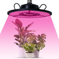 Buachois Grow Lights for Indoor Plants, 360 LED Full Spectrum Red Blue LED Plant Growing Lamps with E27 Base,Height Adjustable Plant Stand for Flowers Vegetables Growth
