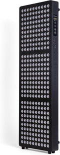 Makiuri Red Light Therapy Lamp | LED Light Therapy Panel for Face & Body | Infrared & Red Light in 5 Wavelengths | Supports Relaxation, Skin Appearance & Overall Wellness | Neptune (Black 300 LED)