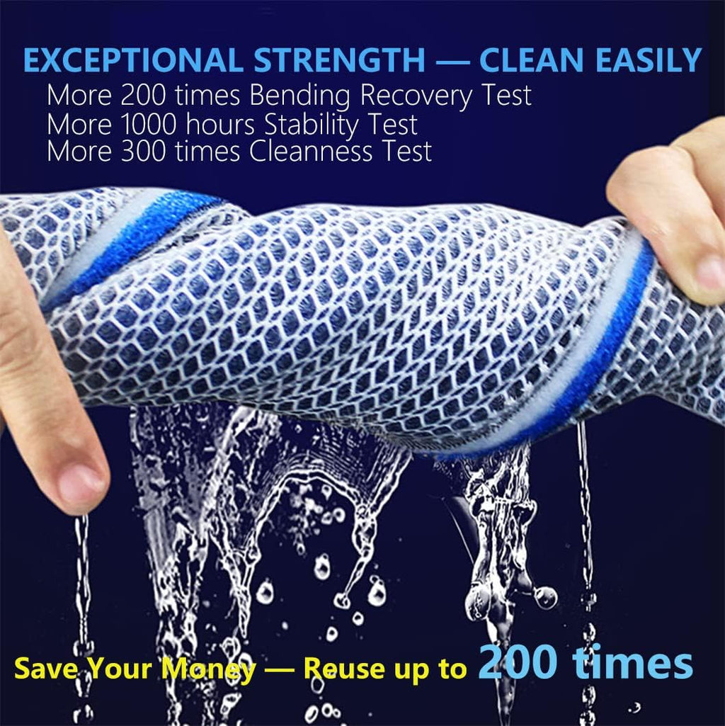 Aquarium Filter Media, Newly Premium 8-Layer Filter Pads for Aquarium, Fish Tank Sponge Pad Foam Filter Accessories for Pond (15.7"x11.8"x0.78“,2pack)
