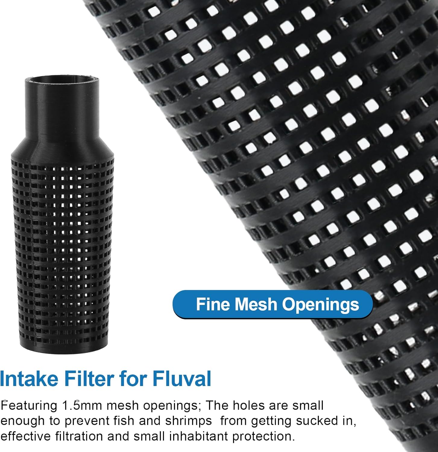 Aquarium Intake Guard, Aquarium Filter Intake Guard Fits for Fluval 306/307/406/407 Models, Fish Safe Filter Cover Aquarium Filter Accessories