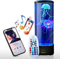 Brewish Jellyfish Lamp with 20W Bluetooth Speaker (Upgraded Motor 2025), 16 Color Changing Mood Lamp, 5 Modes Aquarium Night Light for Kids, Gift for Adults, Kids, Sensory Lights for Autistic Children