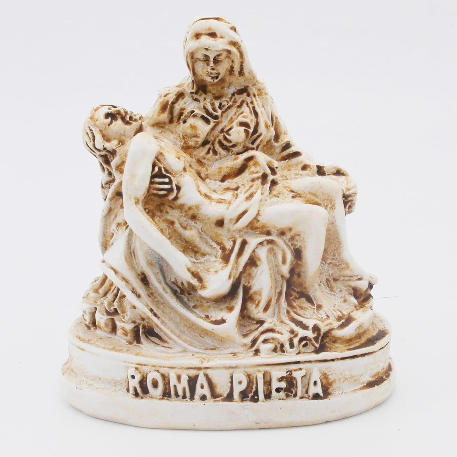 The Pity/La Pieta Sculpture Fish Tank Decorations Decor Statues Figurine Sculpture Ancient Roman Reptile Turtle Lizard Spider Tanks Terrarium Building Church Décor Ornament Pet
