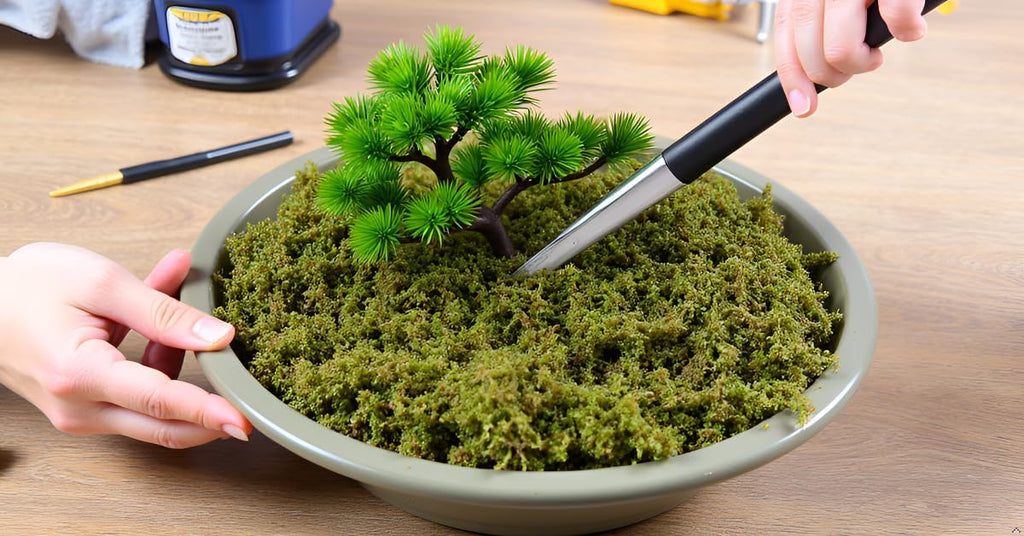 Artificial Moss for Crafts - 11 OZ - Faux Green Moss for Decorating Plants Indoor, Pot Filler for Artificial Plants
