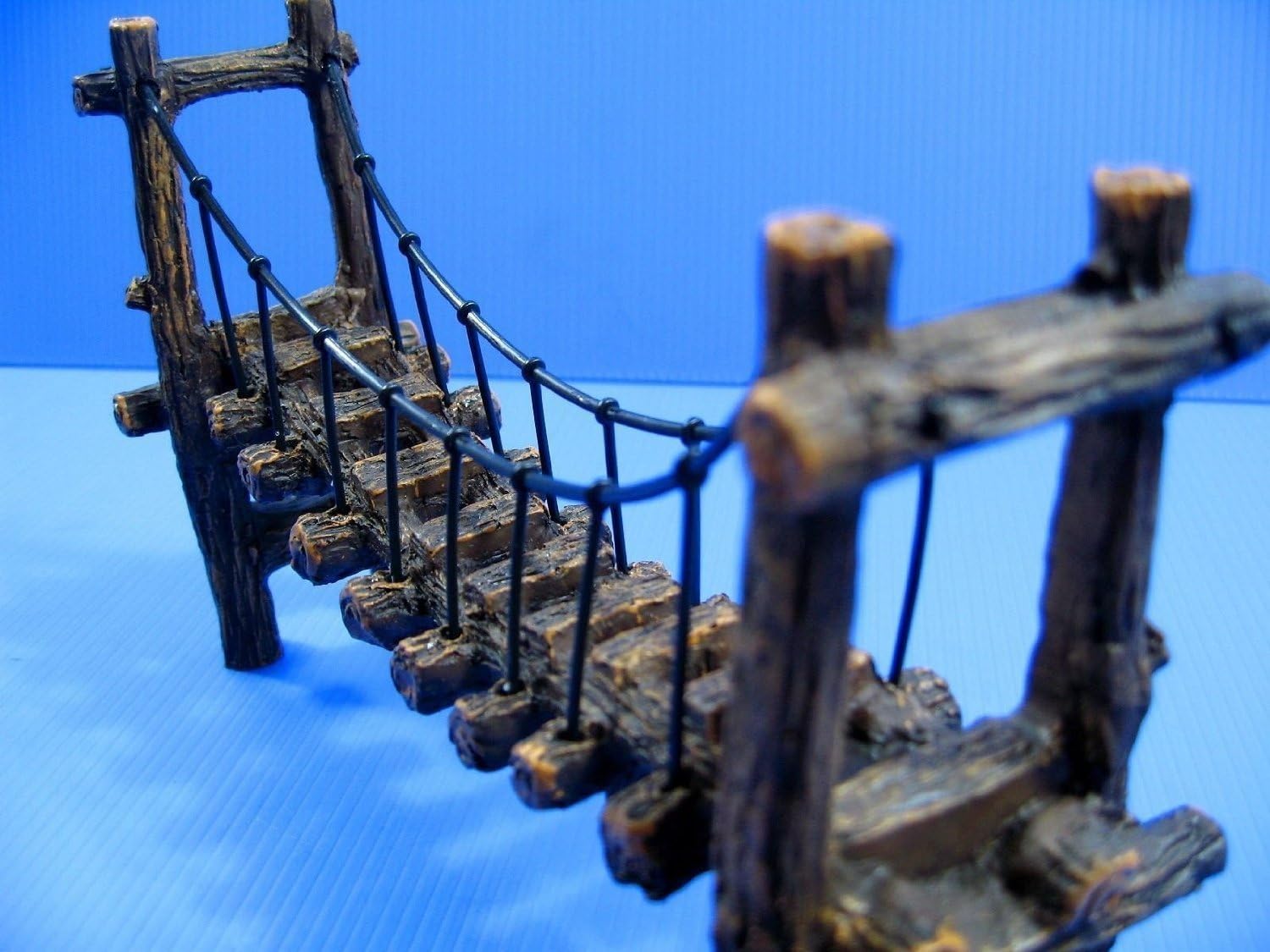 Drawbridge Bridge Aquarium Ornament Resin Decoration L