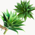 CXGS Artificial Agave Plant Large Fake Plants 2 Pack 28 Inch Faux Plants UV Resistant Agaves Greenery for Home Indoor and Outdoor Decor