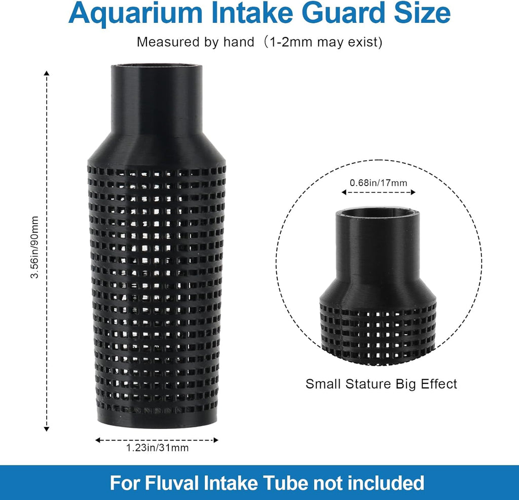 Aquarium Intake Guard, Aquarium Filter Intake Guard Fits for Fluval 306/307/406/407 Models, Fish Safe Filter Cover Aquarium Filter Accessories