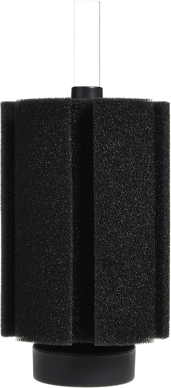 ALEGI Aquarium Bio Sponge Filter with Ceramic Media for Clear and Quiet Aquariums for Betta Fry Shrimp Tiny Fish Tank (75+ Gallon 1 Pack)