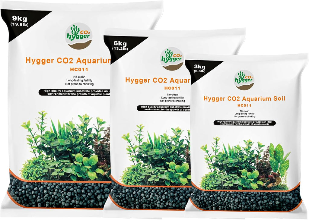 19.8Ib Shrimp Soil Water Grass Mud for Aquarium Fish Tank Aquascaping - Aquarium Substrate Soil for Shrimp Breeding and Plant Growth, No Washing Needed