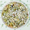 3Lb Pebbles for Indoor Plants,River Rocks for Succulent Plants,Aquarium Gravel,Decorative Stones Bonsai Garden Pebbles,Aquarium Rocks for Landscaping,Plants,Vase Fillers (Green)
