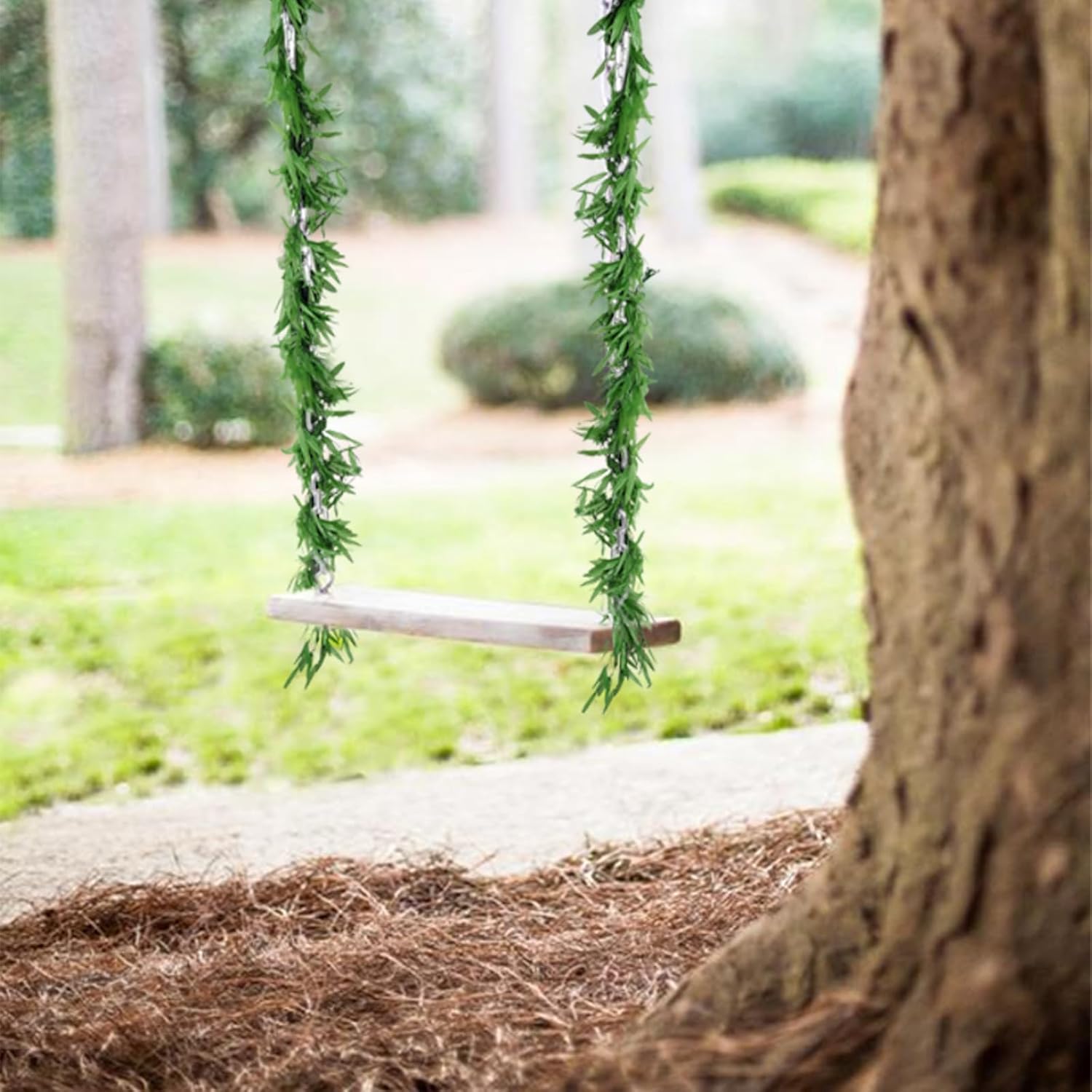 100pcs 600 ft Artificial Ivy Garland Fake Hanging Vines for Room Decor Artificial Greenery Ivy Vine Plants for Jungle Party Bedroom Home Garden Outdoor Wedding Wall Decor