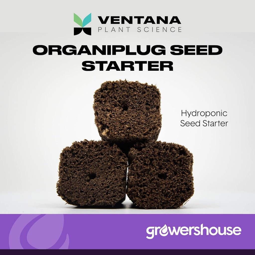 Clonex Rooting Gel 100ml with VPS OrganiPlug Hydroponic Seed Starter Plugs 50 Pack - Bundle