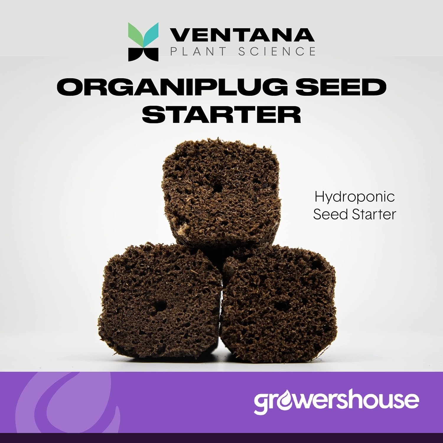 Clonex Rooting Gel 100ml with VPS OrganiPlug Hydroponic Seed Starter Plugs 50 Pack - Bundle