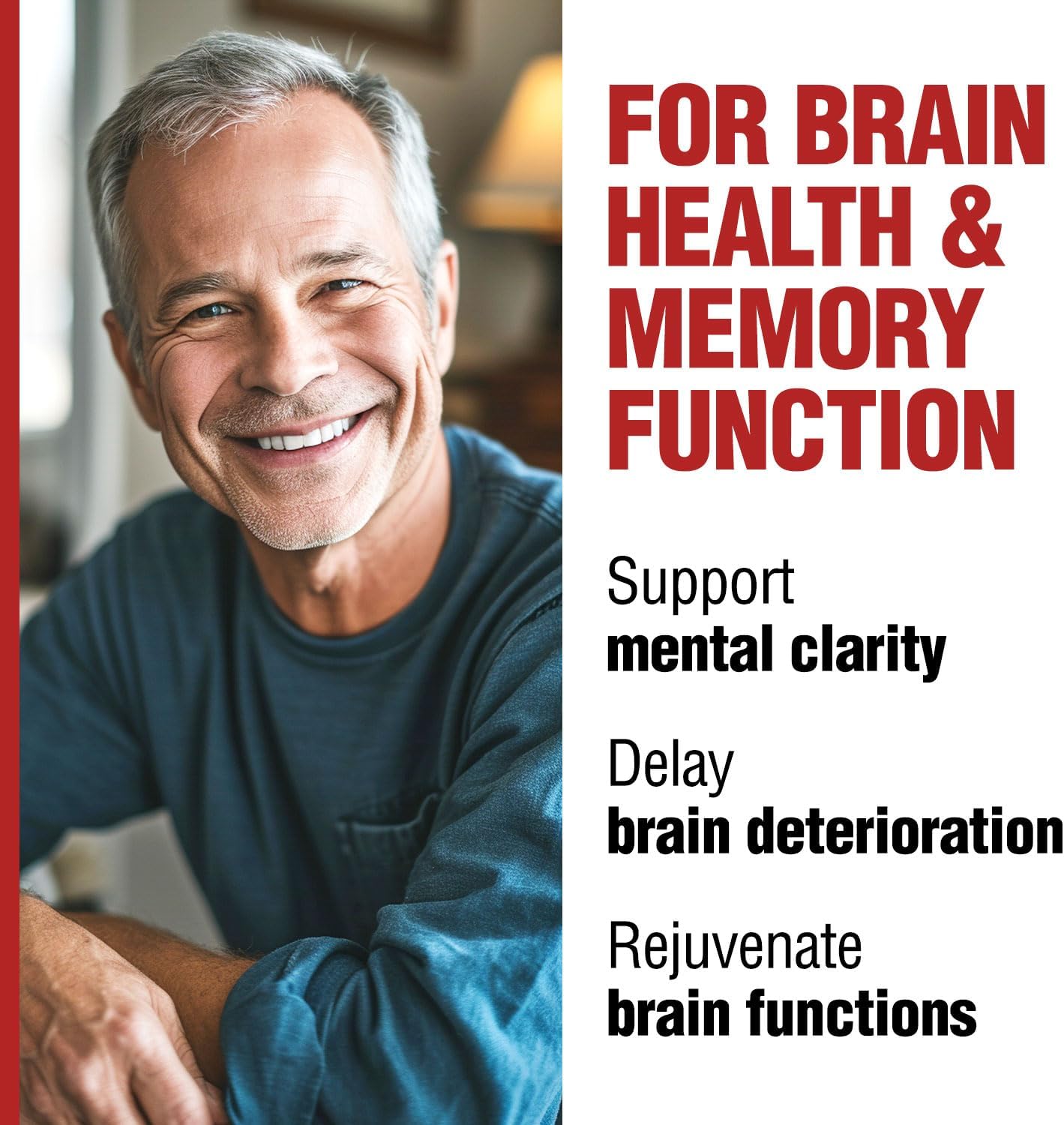LABO Nutrition NeuroREGAIN - Scallop-derived PLASMALOGEN for Brain Deterioration, Memory, Alertness, Learning, Concentration and Other Cognitive Functions – Suitable for Seniors, Adult Men & Women