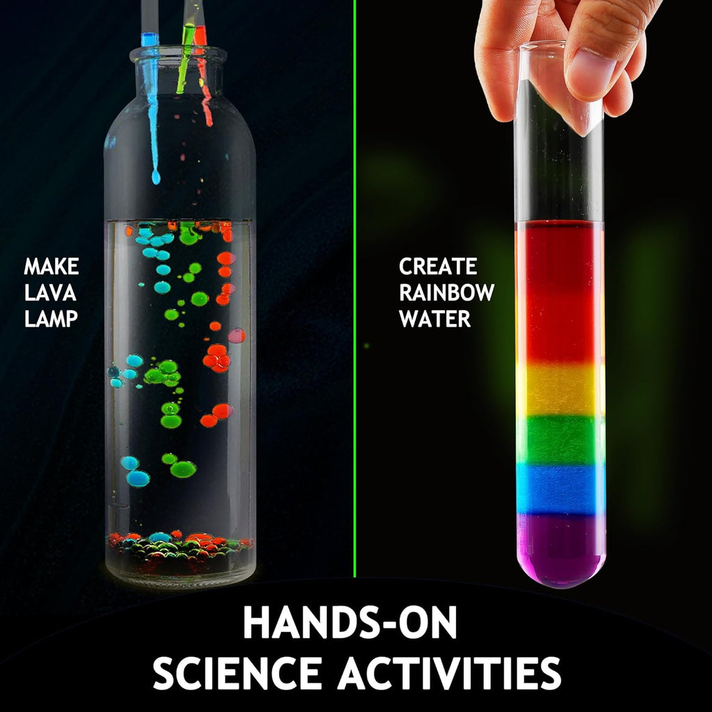 Japace 100+ Experiments Science Kit for Kids, Cool Boy Christmas Birthday Gift Ideas, Chemistry and Physics Set STEM Toys for Boys Girls
