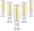 G9 Led Bulbs 75W 80W 100W Replacement 4000K Natural White,1000 lm, AC120V G9 8W Bi-pin Neutral LED Corn Light Bulb for Chandelier Pendant Bathroom Vanity Ligting,5Pack