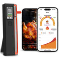 Smart Bluetooth Wireless Meat Thermometer with WiFi - High Accuracy ±0.5°F, 6 Sensors with NIST Certified Accuracy, Smart LED Base, Long-Range WiFi for BBQ, Grill, Smoker, Oven, Rotisserie